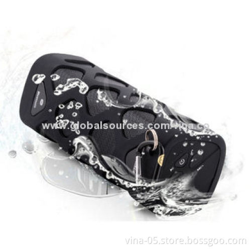 Portable Bluetooth NFC Speaker with Microphone, 2,000mAh Battery Capacity